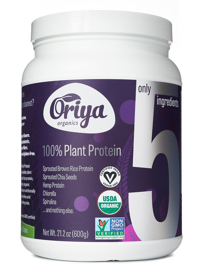 Oriya Organics 100% Plant Protein front